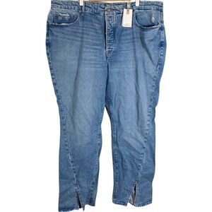 Good American Good Boy Boyfriend Jeans Sz 20 NWT